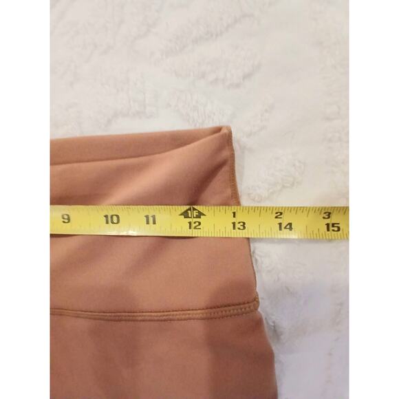 Fabletics Define Powerhold Leggings Figure Control S Beige Sorbet Stretch Yoga - Picture 7 of 16